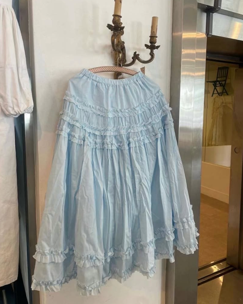 KR ruffle layer skirt