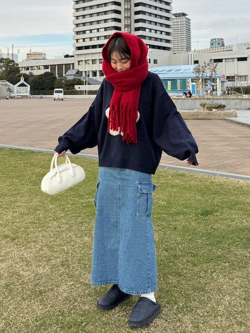 MARY QUANT x PUBLUX 限定花花刺繡TOO