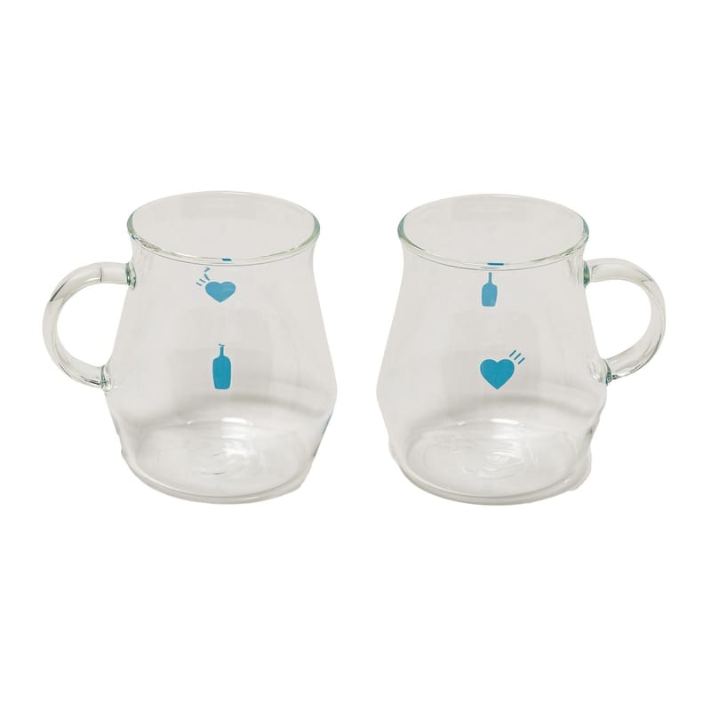 Human made x Blue bottle glass mug
