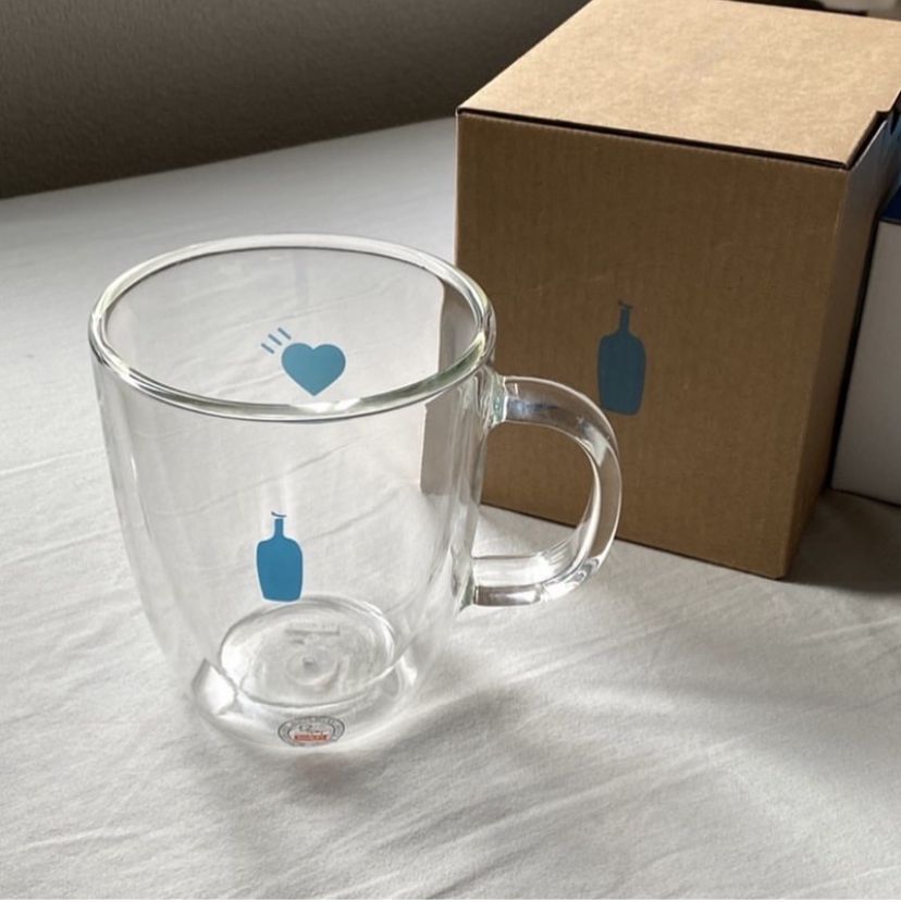 Human made x Blue bottle double wall glass