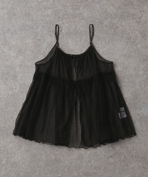 Two way sheer vest