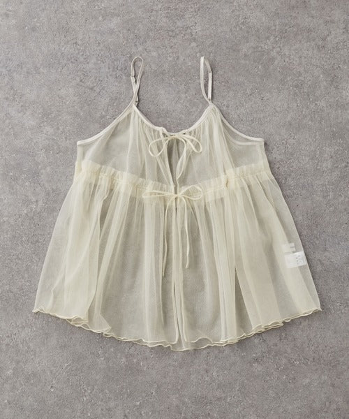 Two way sheer vest