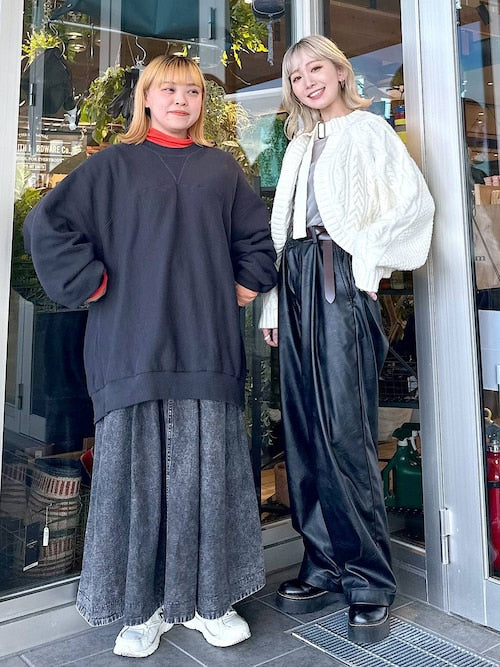冬季版麻花two way罩衫