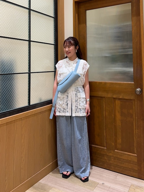 CIAOPANIC TYPY lace worker vest