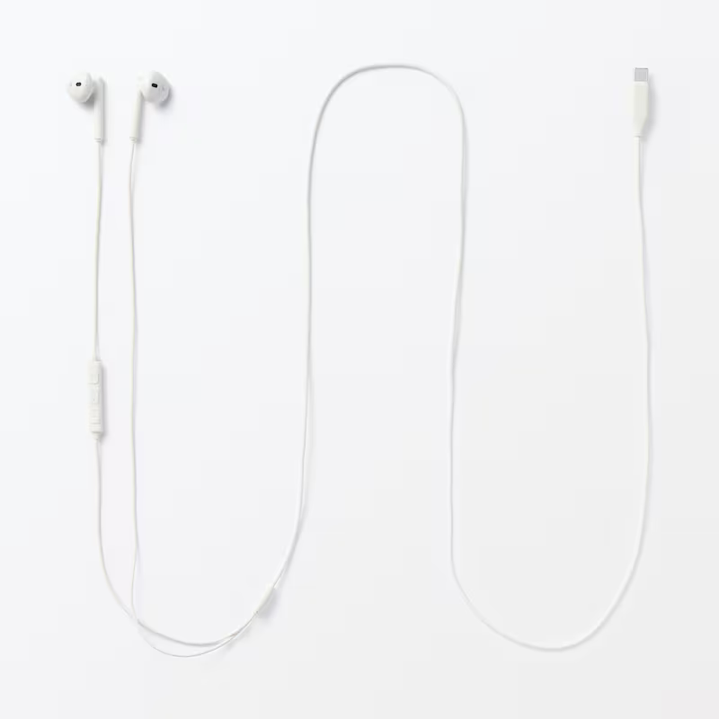 日本限定 MUJI 有線耳機