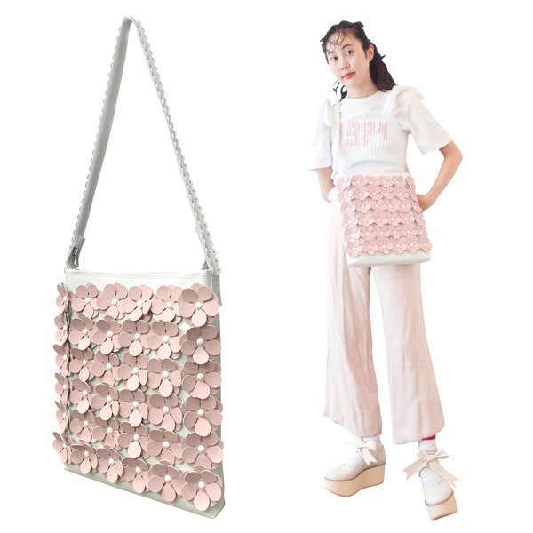 Tokyo Bopper #11172 (White-Pink)