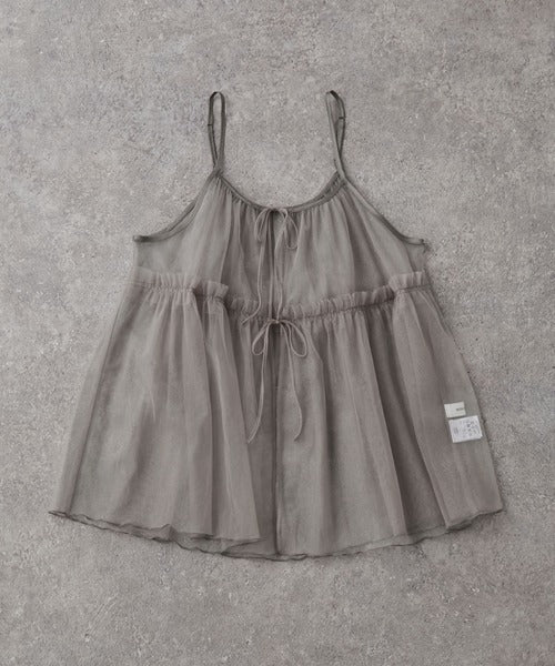 Two way sheer vest