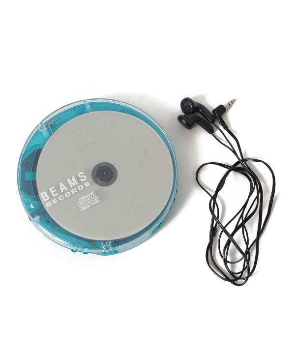 BEAMS RECORDS Clear portable CD player