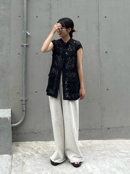 CIAOPANIC TYPY lace worker vest