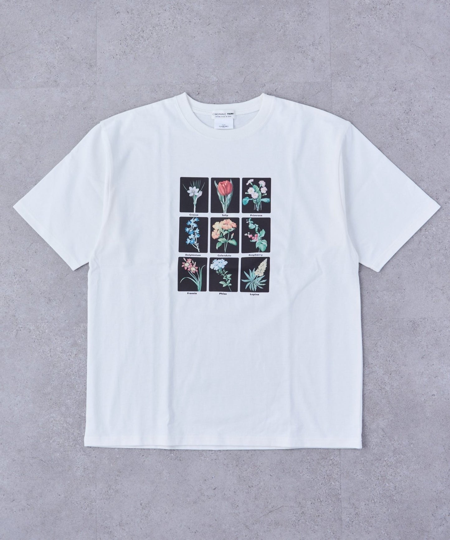 JP 復古植物圖鑑 tee