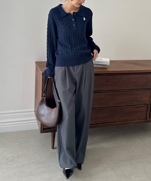 U.S POLO ASSN. Polo長袖針織衫