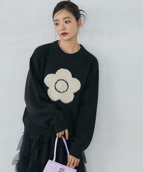 MARY QUANT x PUBLUX 限定花花刺繡TOO