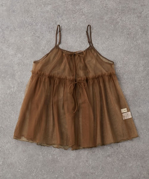 Two way sheer vest