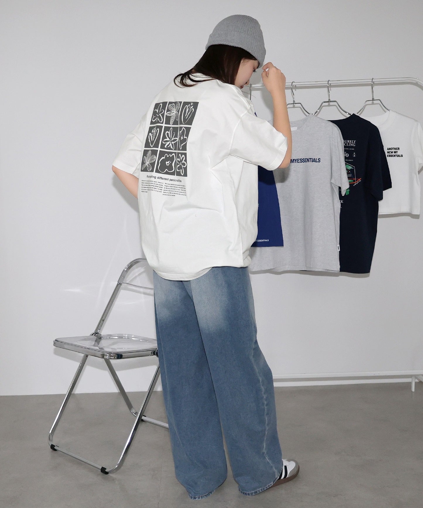 ANME SS25 Flower logo tee