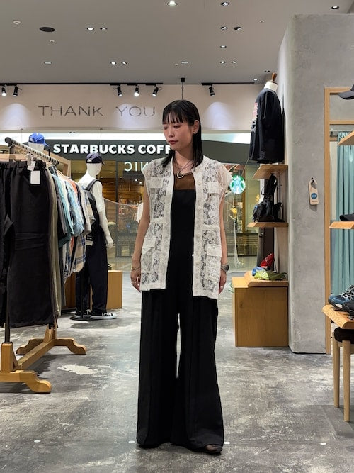 CIAOPANIC TYPY lace worker vest