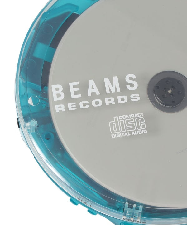 BEAMS RECORDS Clear portable CD player