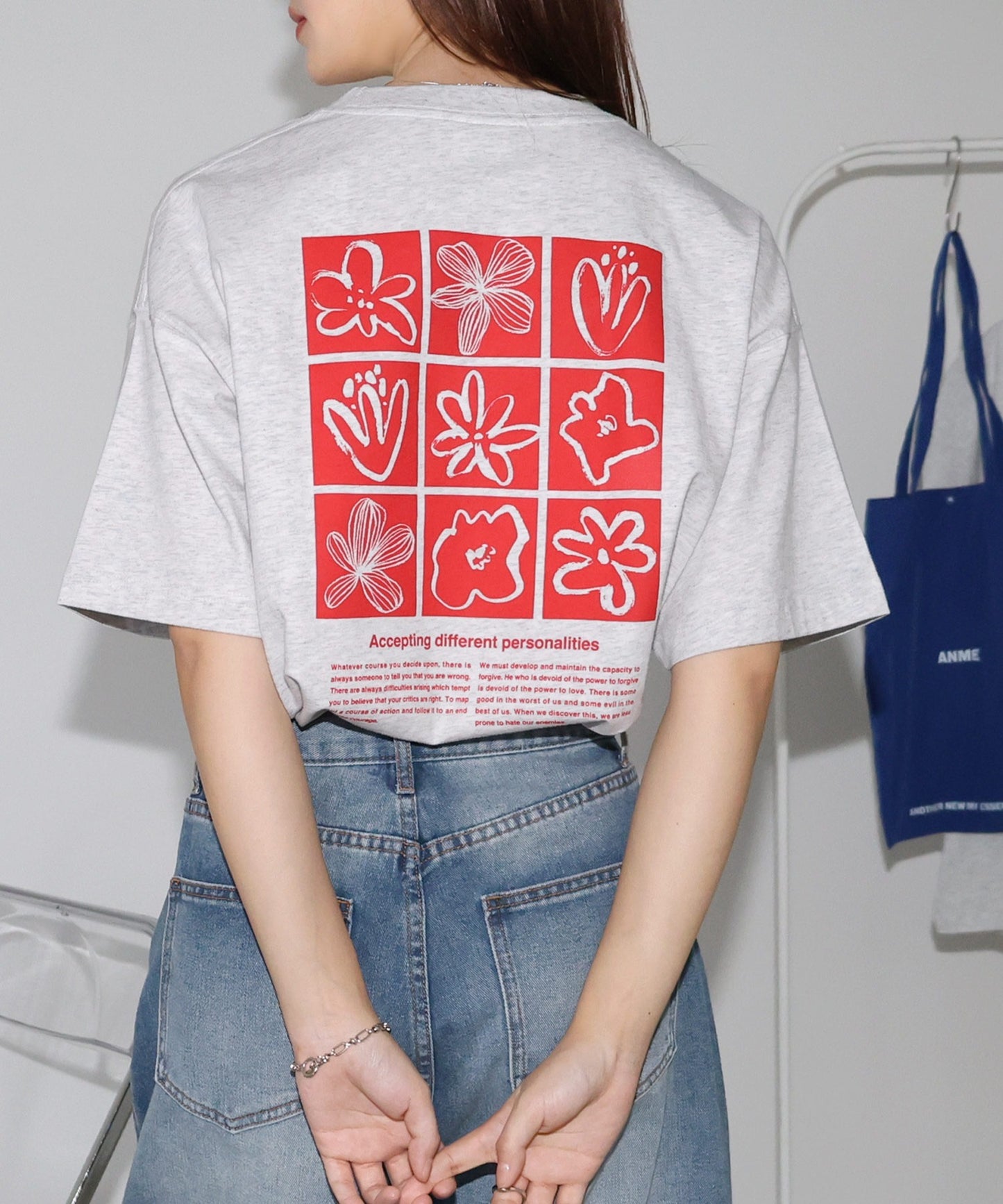 ANME SS25 Flower logo tee