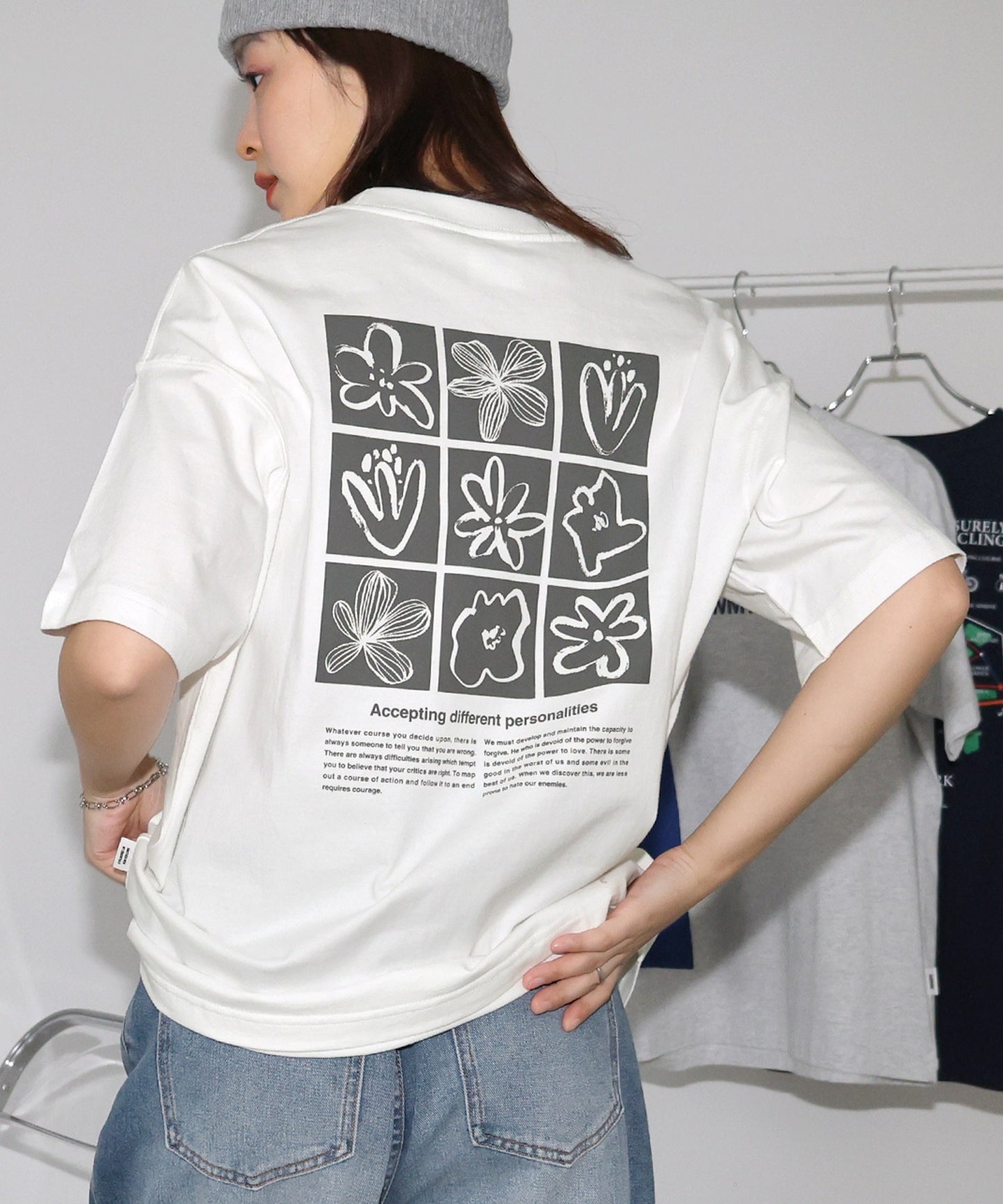 ANME SS25 Flower logo tee