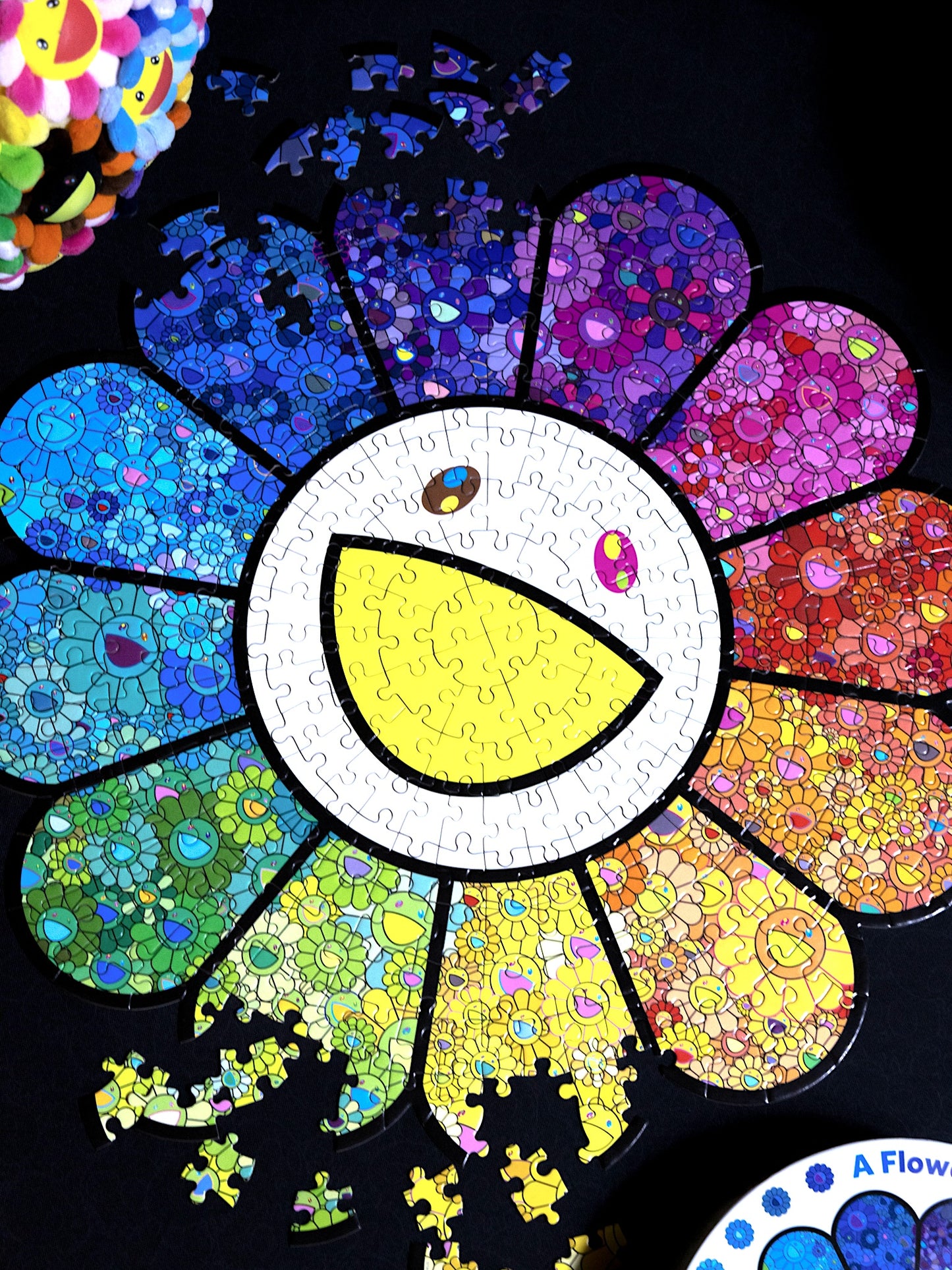村上隆 A Flower Forest Jigsaw Puzzle