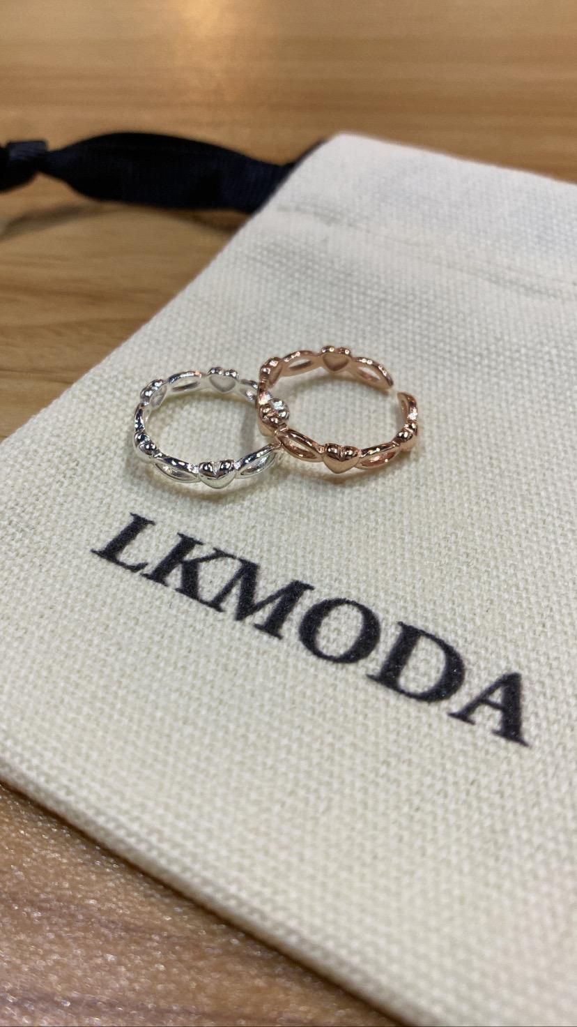 KR silver 925 knotted heart ring