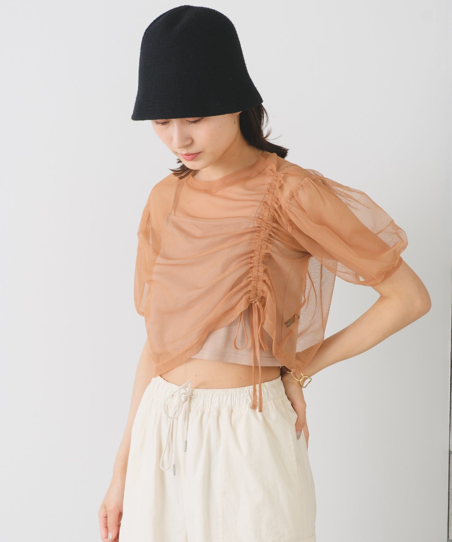 Kastane see through top