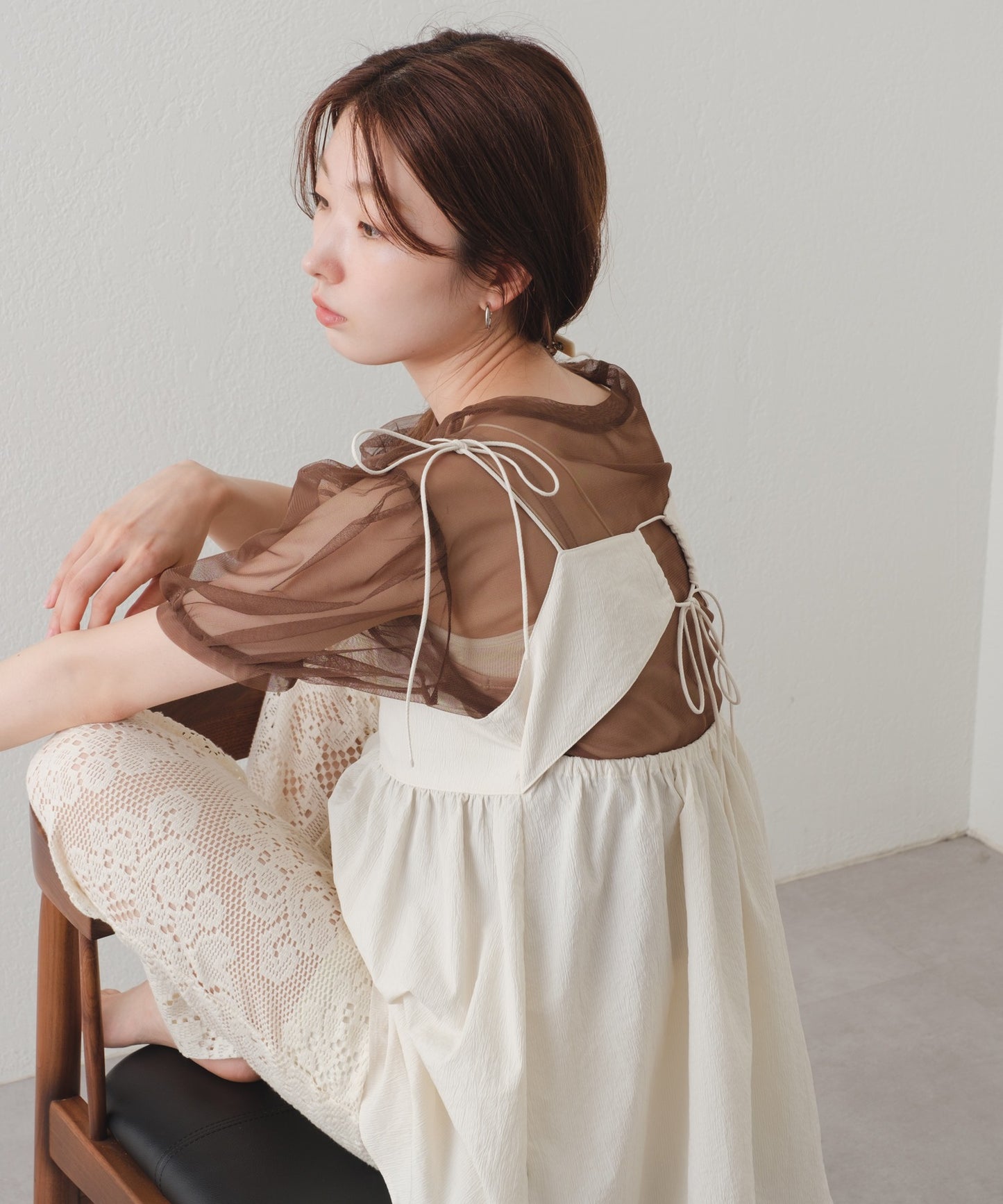 Kastane see through top
