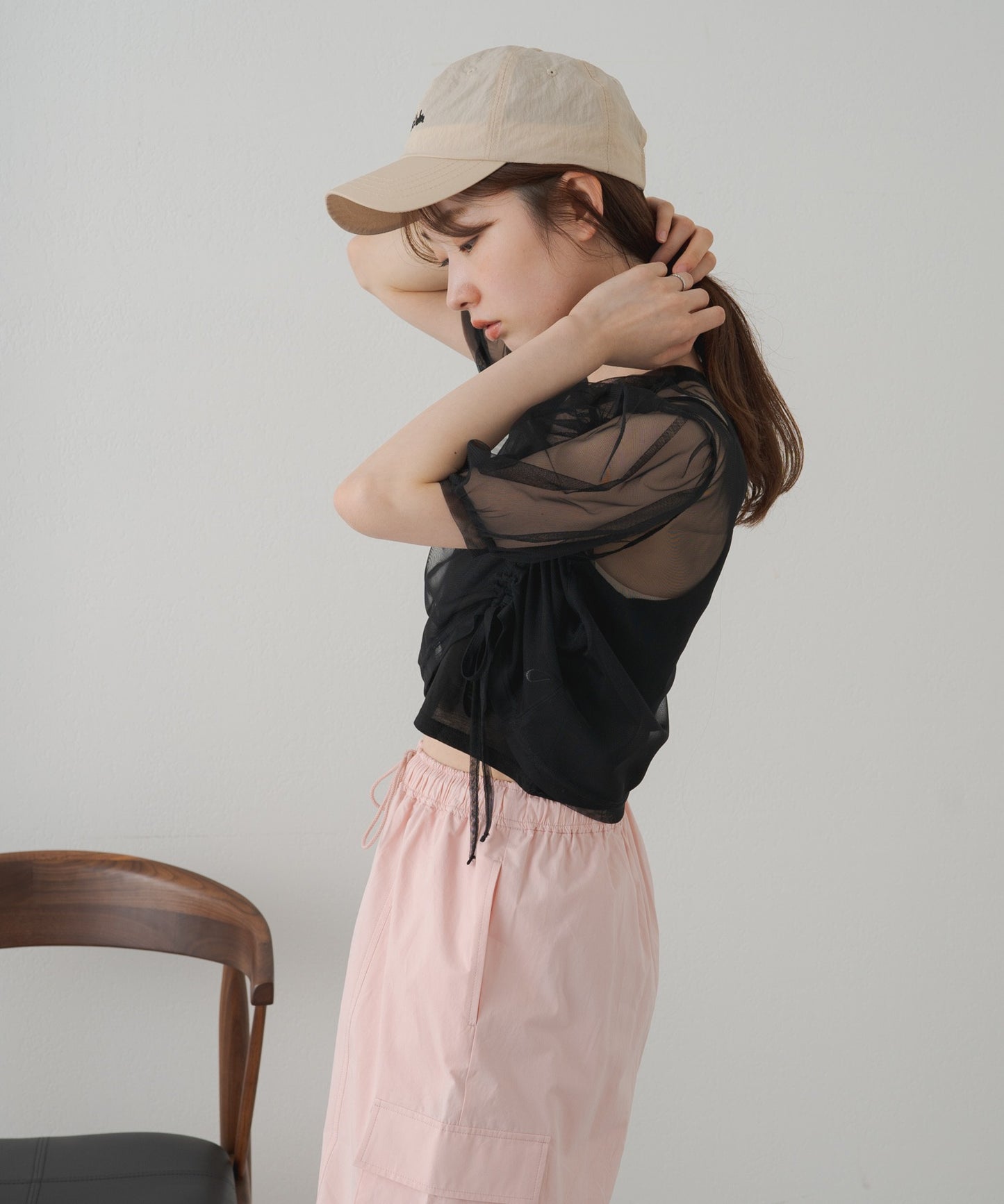 Kastane see through top