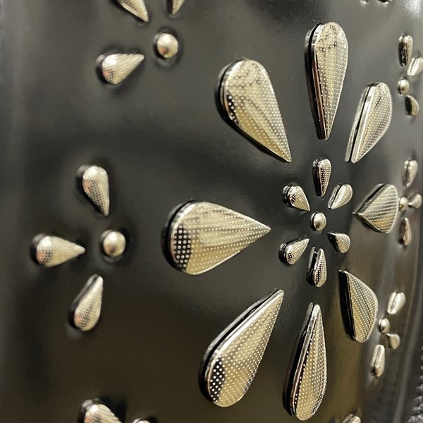 Tokyo Bopper #33387 (Black leather Silver)