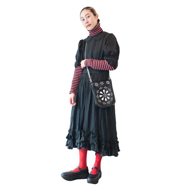 Tokyo Bopper #33387 (Black leather white)