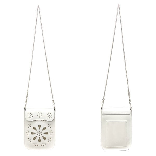 Tokyo Bopper #33387 (White leather Silver)