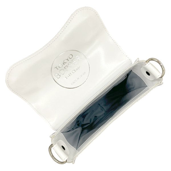 Tokyo Bopper #33387 (White leather Silver)