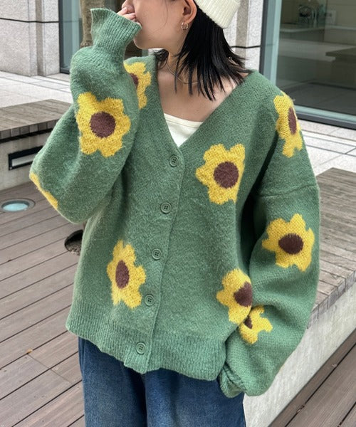 Kutir flower cardigan