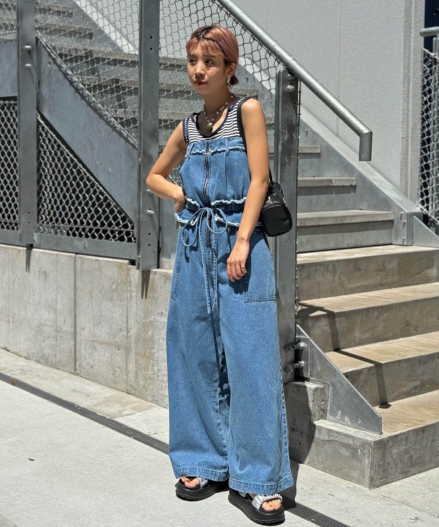 Ciaopanic denim two way pants