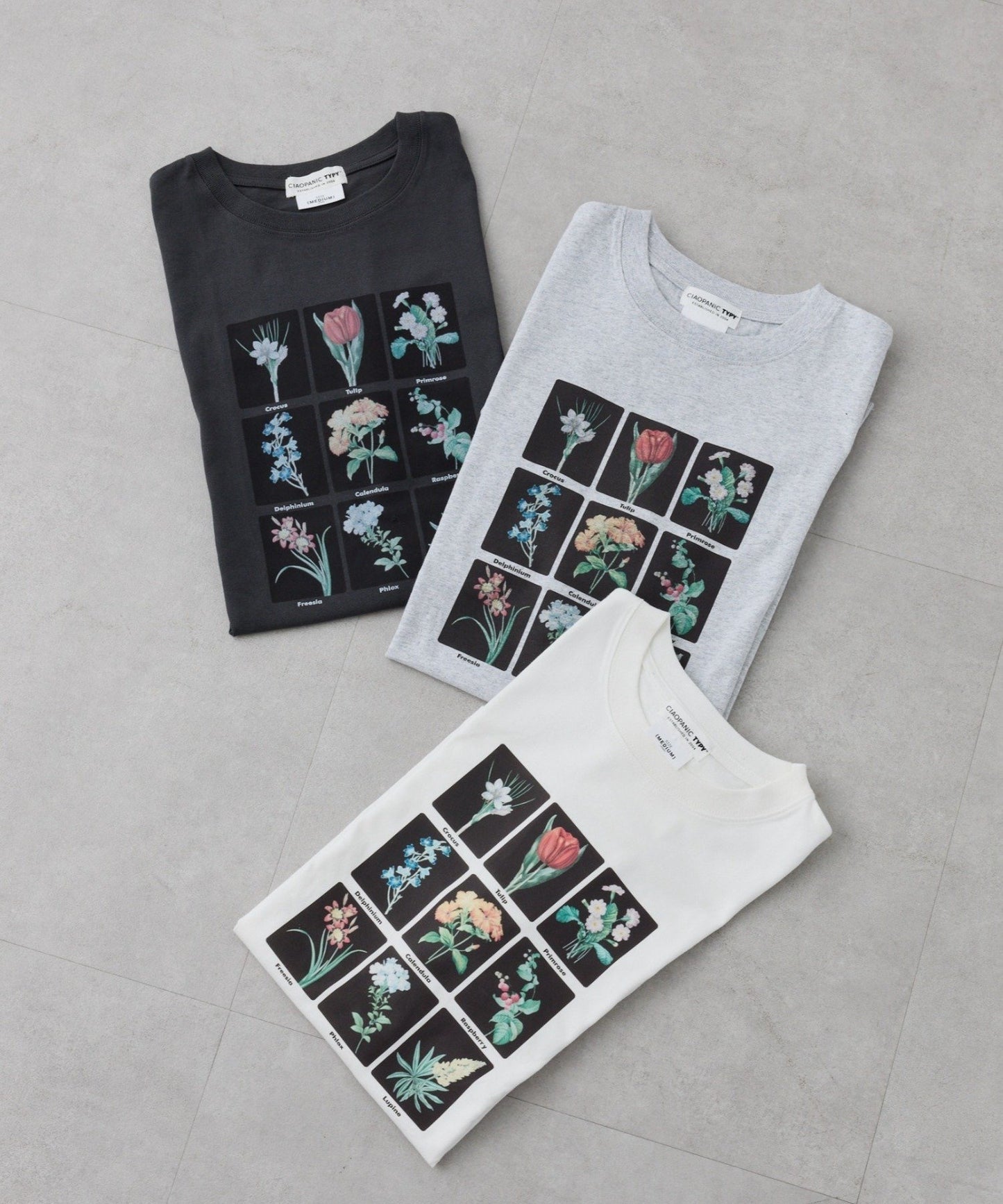 JP 復古植物圖鑑 tee
