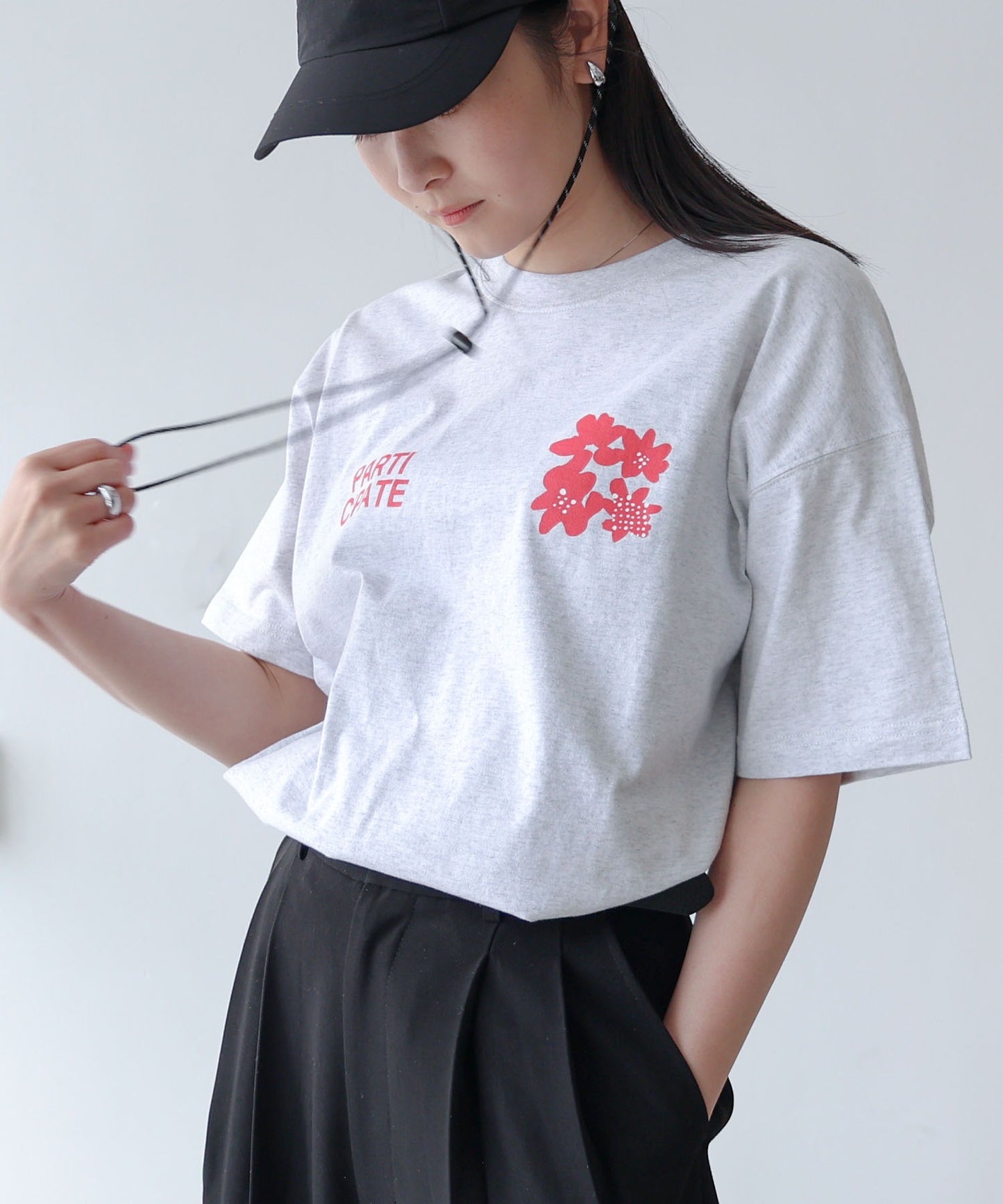 ANME Flower pattern tee