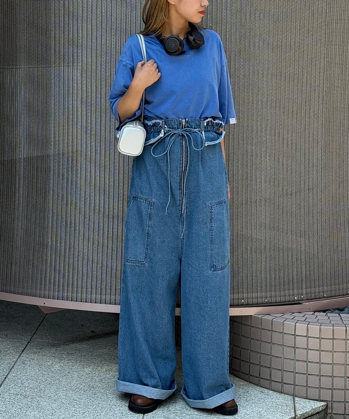 Ciaopanic denim two way pants