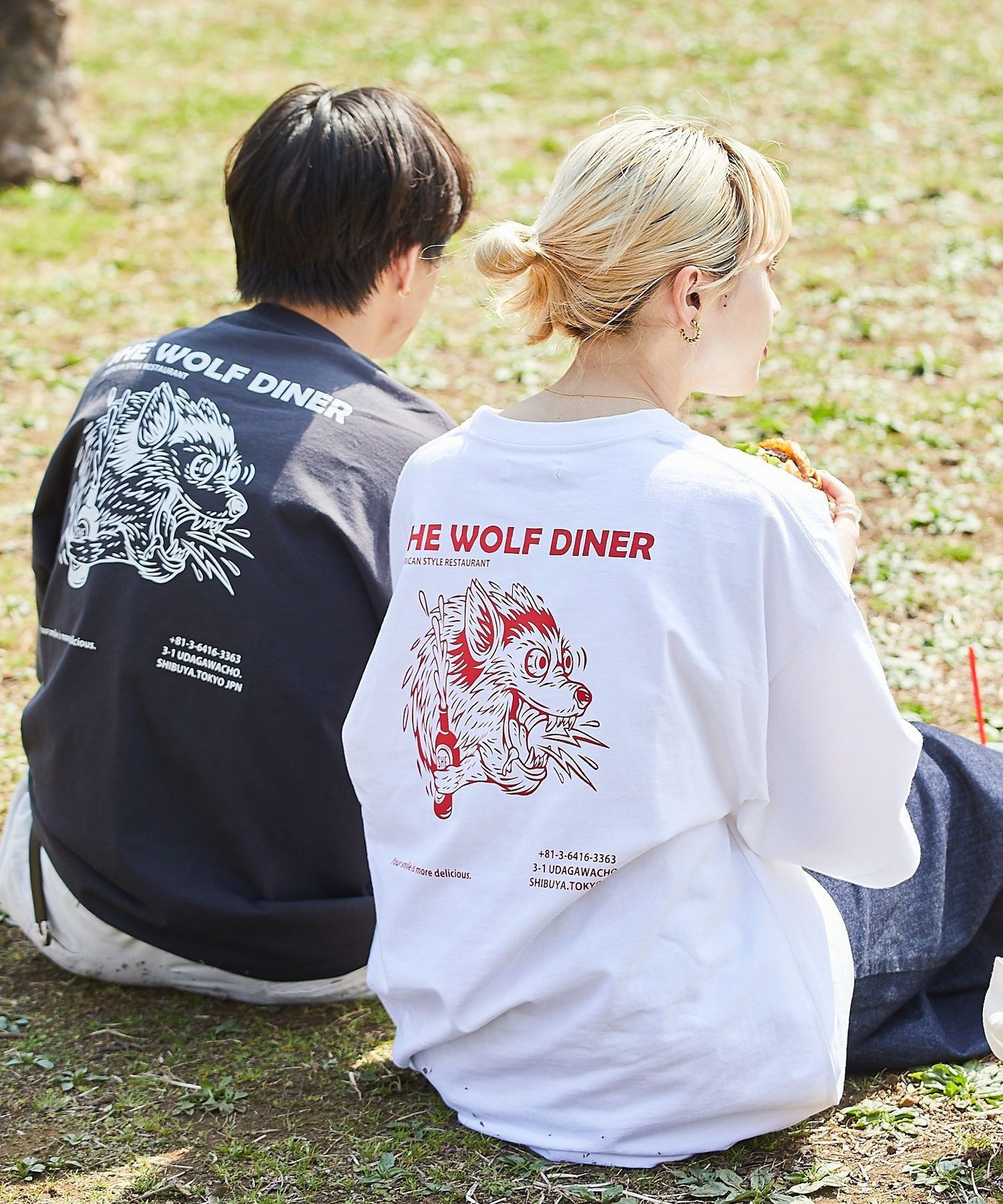 SHE WOLF DINER × FREAK'S STORE 別注版tee