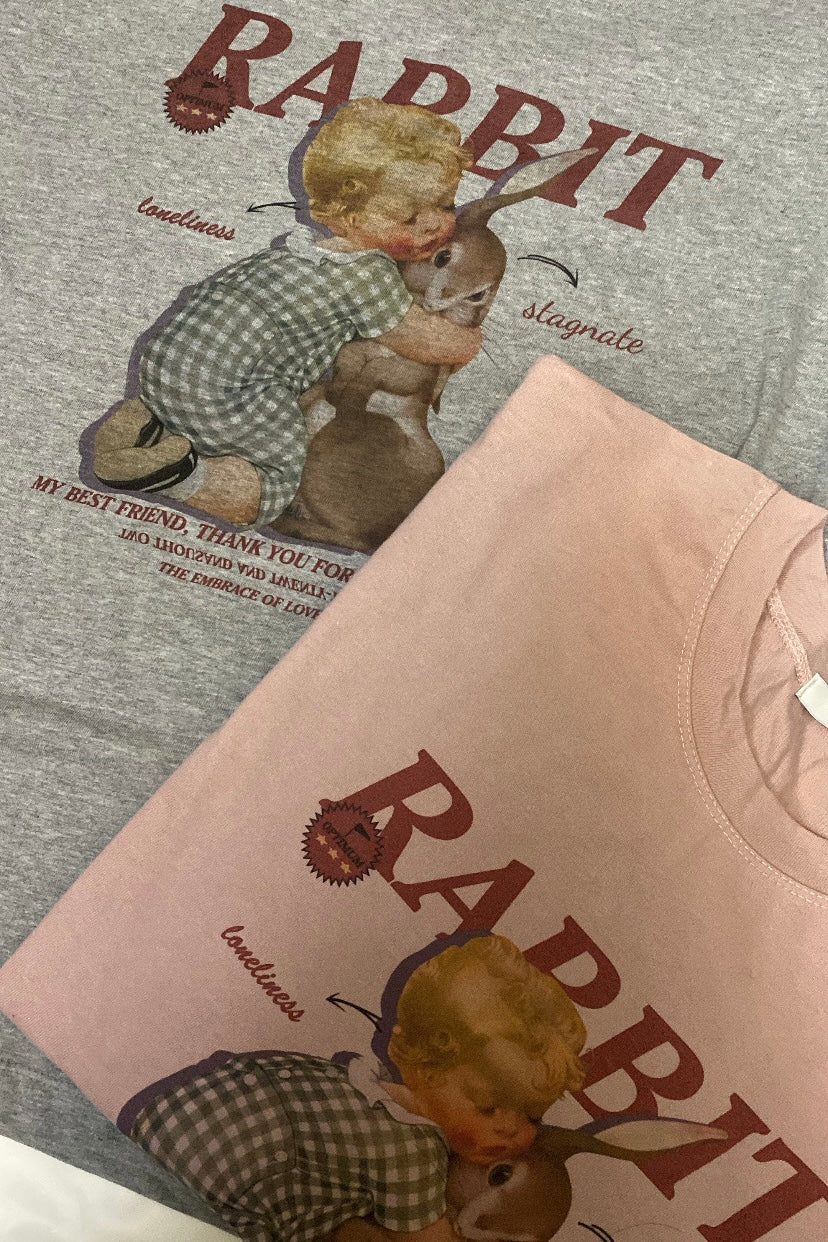 KR Angel x Rabbit tee