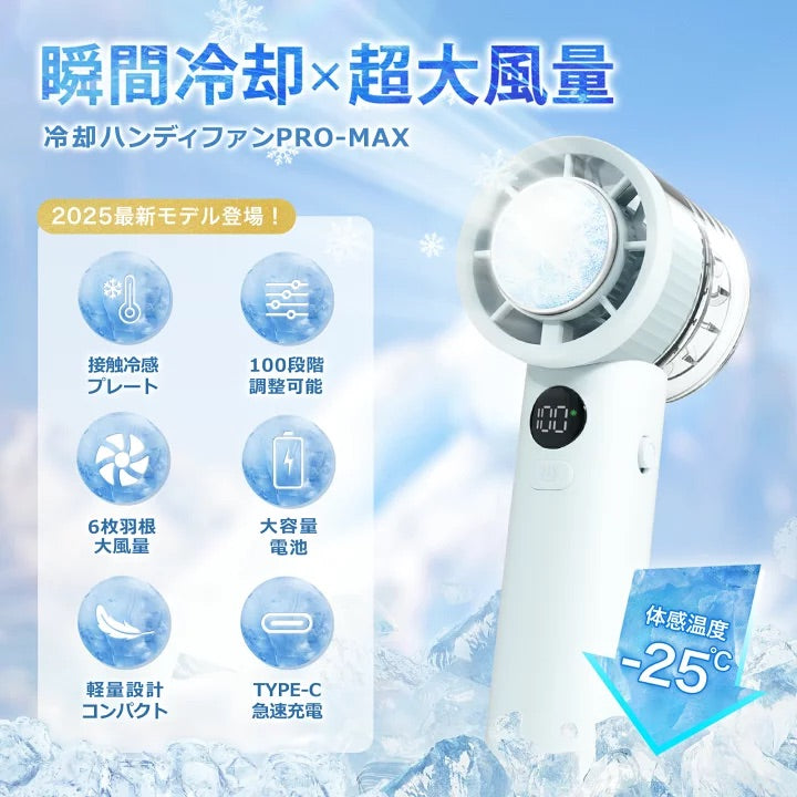 CICIBELL 2025最新款PROMAX手提風扇