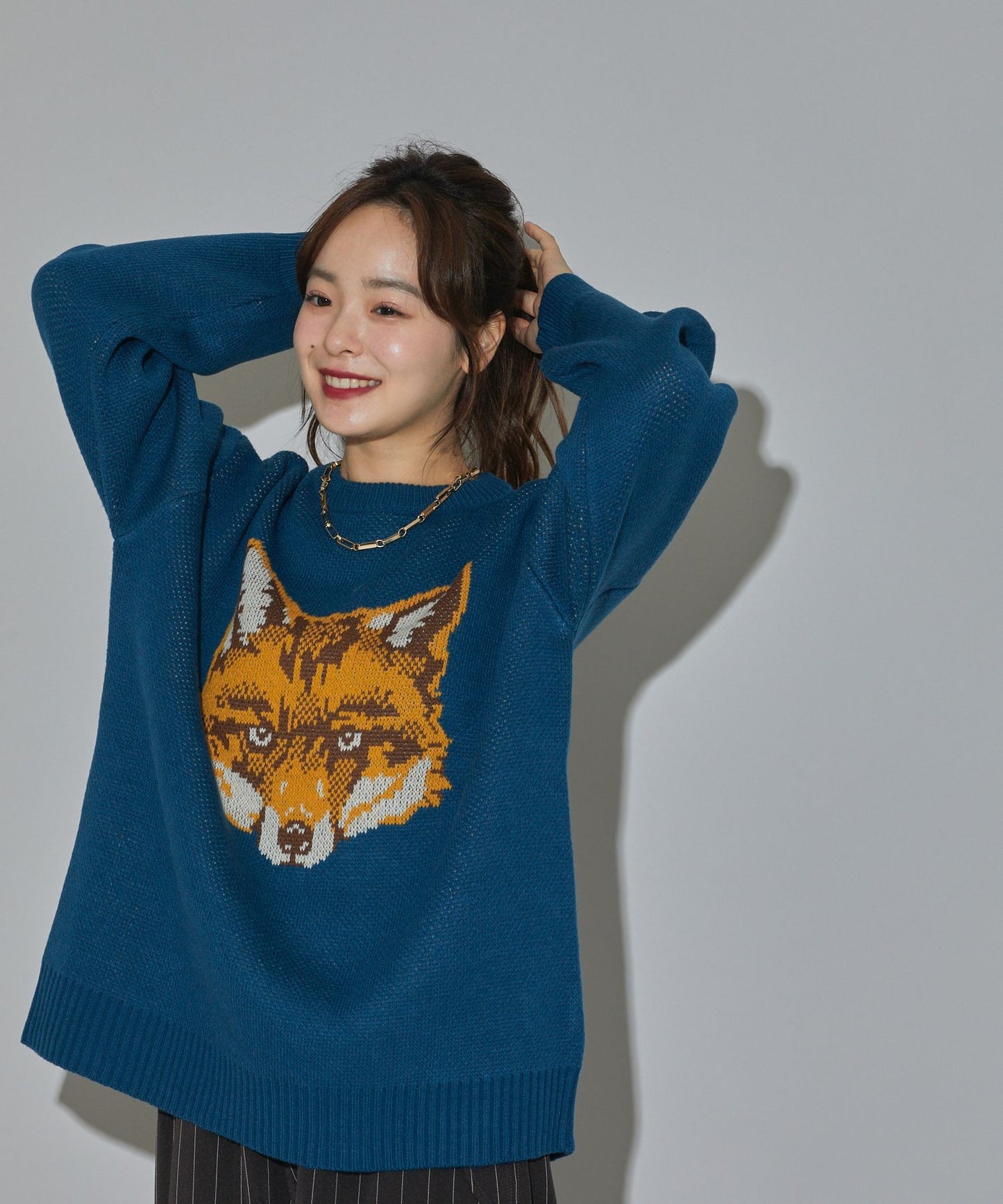 今季必買！Animal pattern sweater