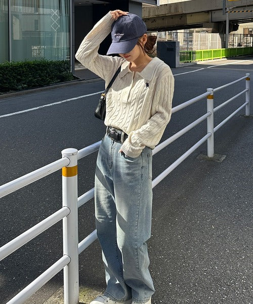 U.S POLO ASSN. Polo長袖針織衫