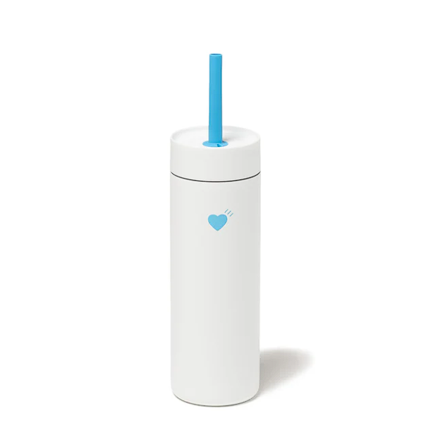 Human made x Blue bottle 16oz Sipper Straw Bottle