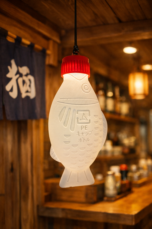 韓國醬油魚燈罩