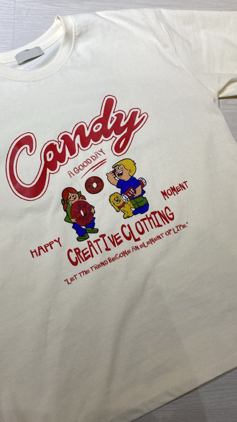 KR Candy print tee