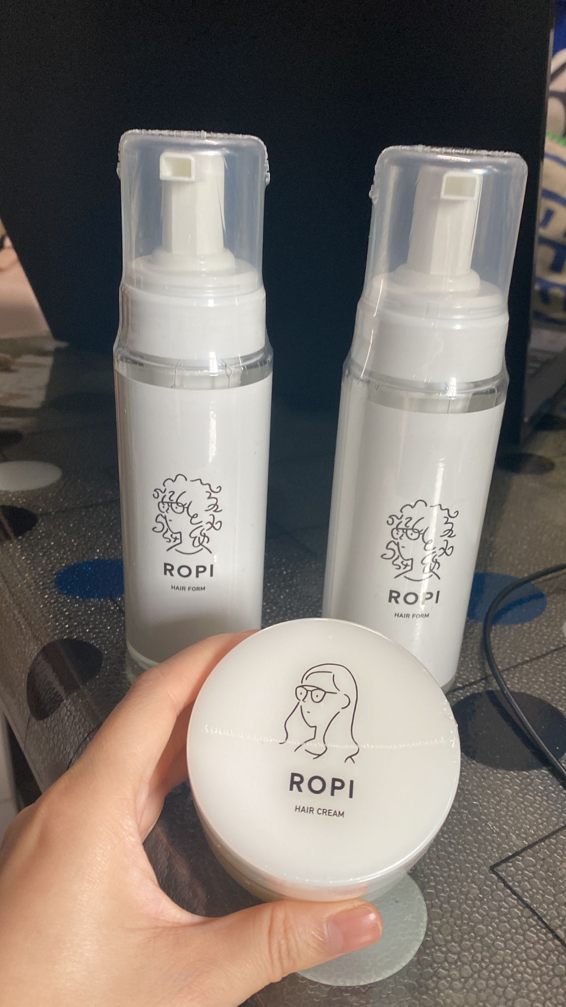 ROPI hair foam