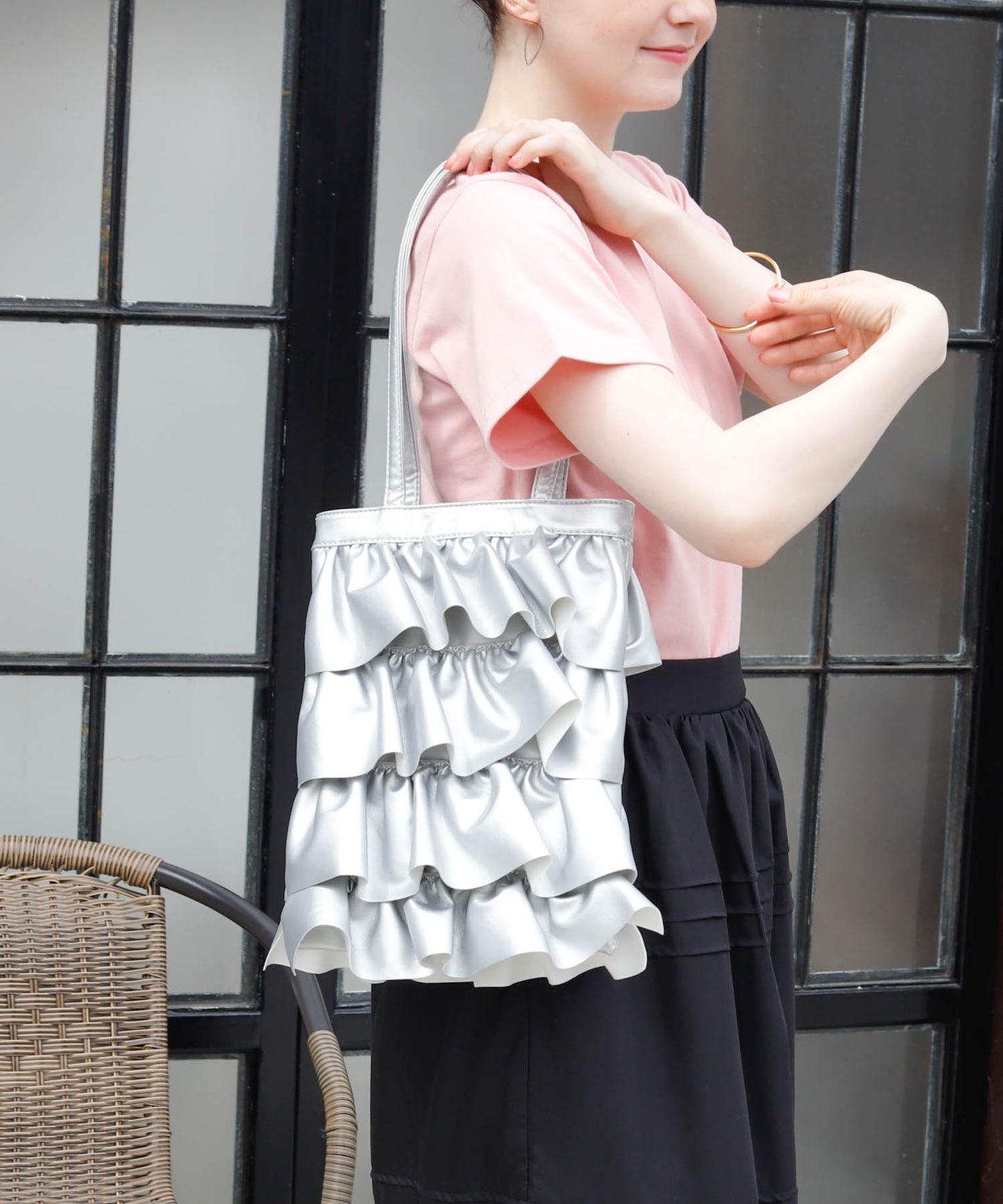 Ruffle totebag