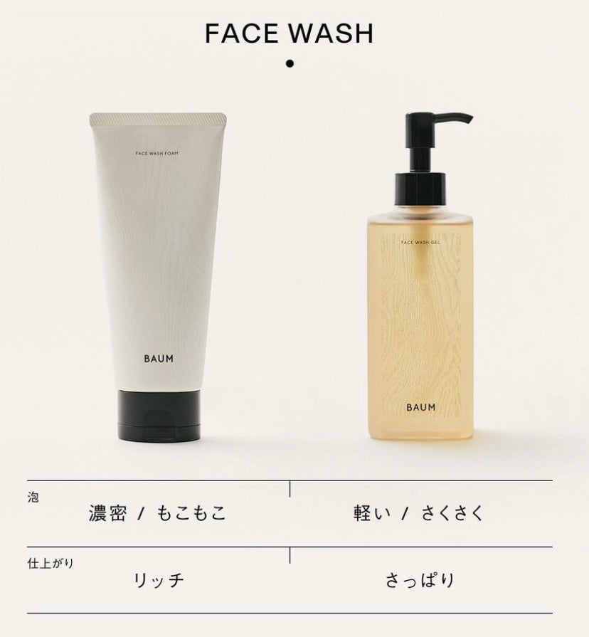 BAUM Face wash gel 180ml